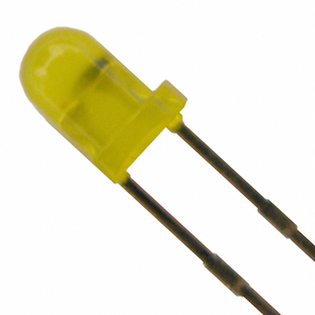 【XBUY34D】LED YELLOW DIFFUSED T-1 T/H