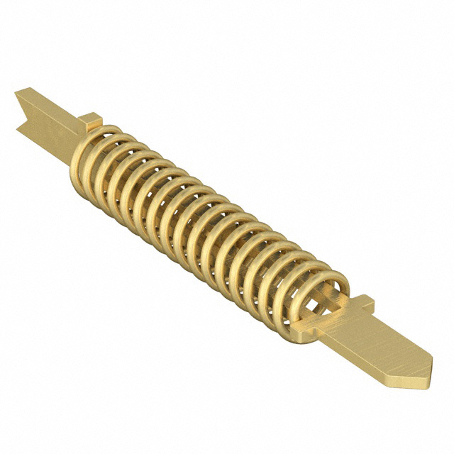 【XP3B-3829-5050-1-R/T】CONTACT SPRING LOADED T/H GOLD