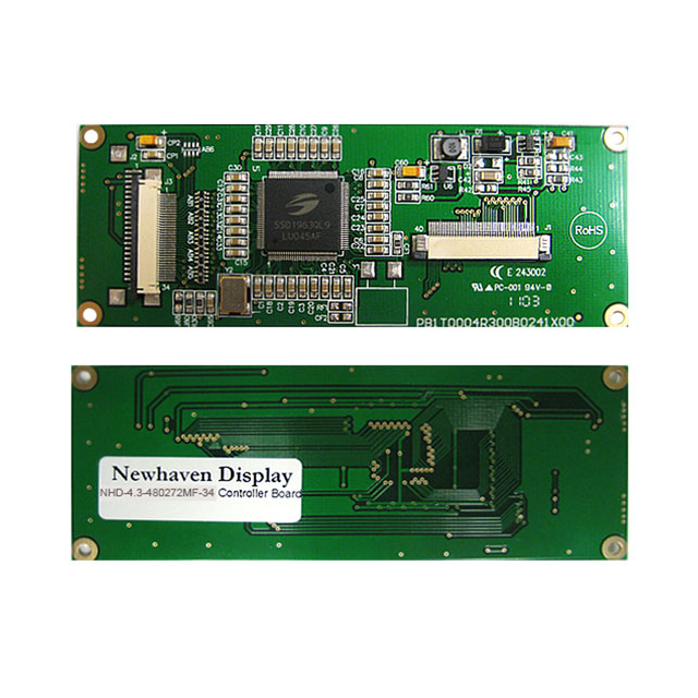 【NHD-4.3-480272MF-34 CONTROLLER BOARD】BOARD CTLR TFT 480X272 TOUCHPNL