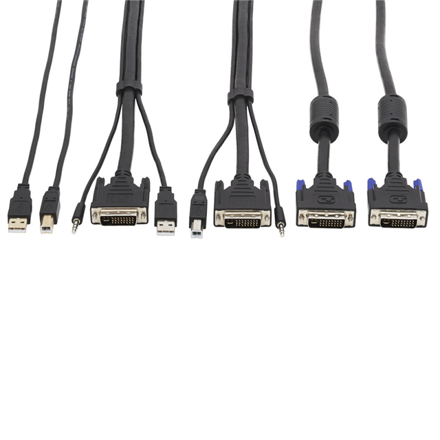 【P784-006-DVU】DVI KVM CABLE KIT - DVI, USB, 3.