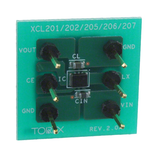 【XCL206B123-EVB】BOARD EVAL XCL206B123AR-G 1.2V