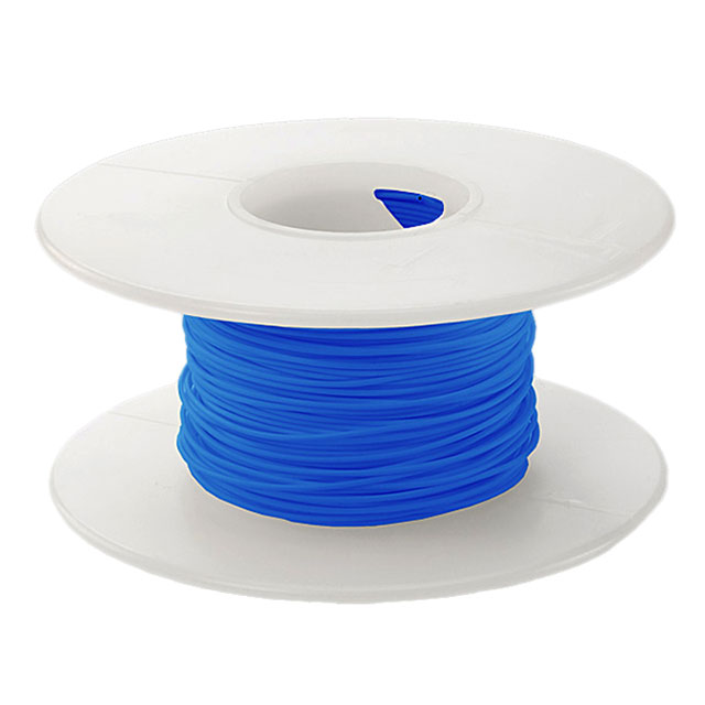 【KSW24B-0100】WIRE 24 AWG BLUE 100 FT CSW