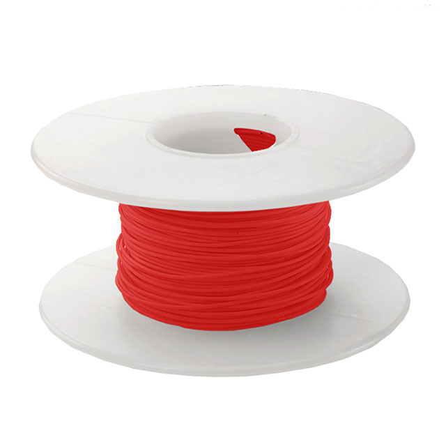 【KSW26R-0100】WIRE 26AWG RED 100 FT CSW