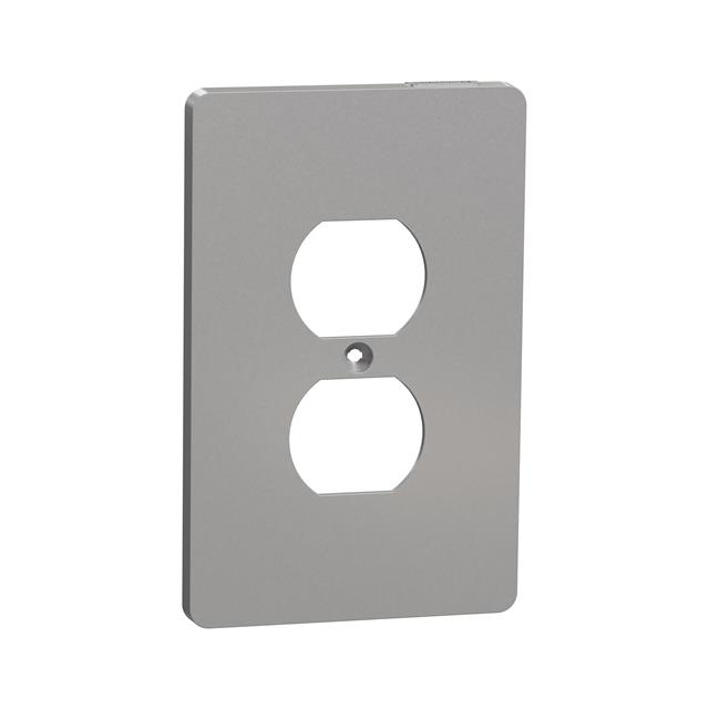 【SQWS422011GY】1 G MID+ DUPLEX OUTLET WALL PLAT