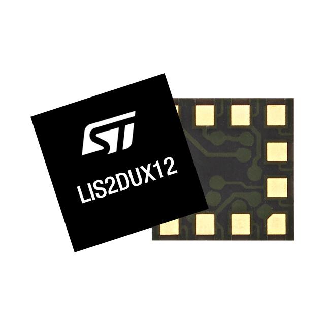 【LIS2DUX12TR】超低電力MEMS加速度センサ(digi-reel品)