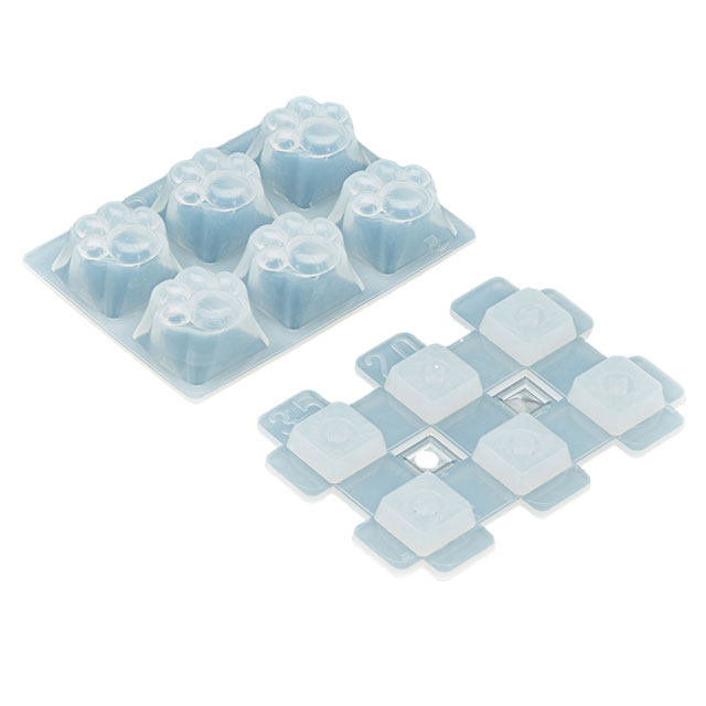 【5076】KITTY PAW SILICONE KEYCAP MOLDS