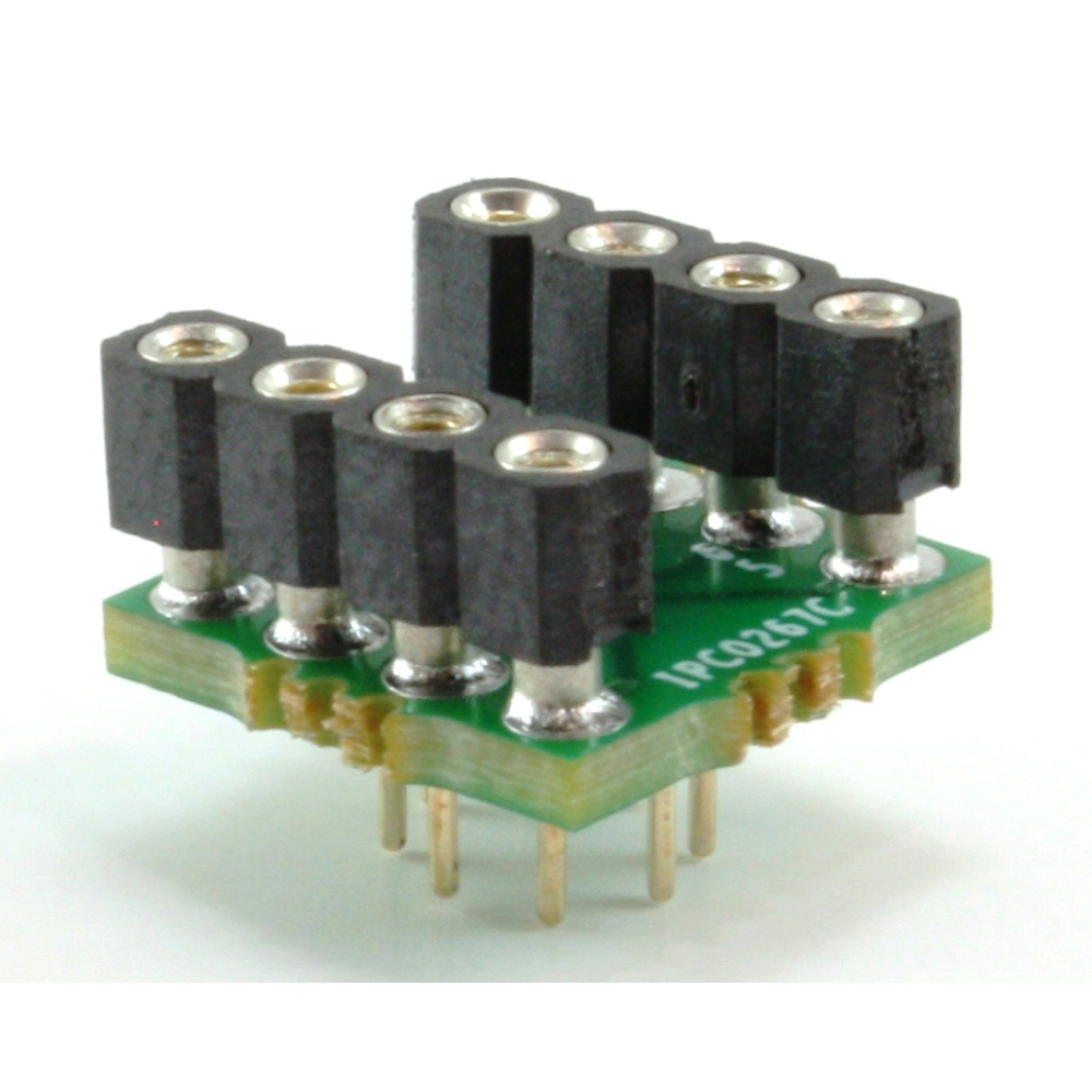 【IPC0267C】DIP-8 SOCKET TO TO-8 SMT ADAPTER