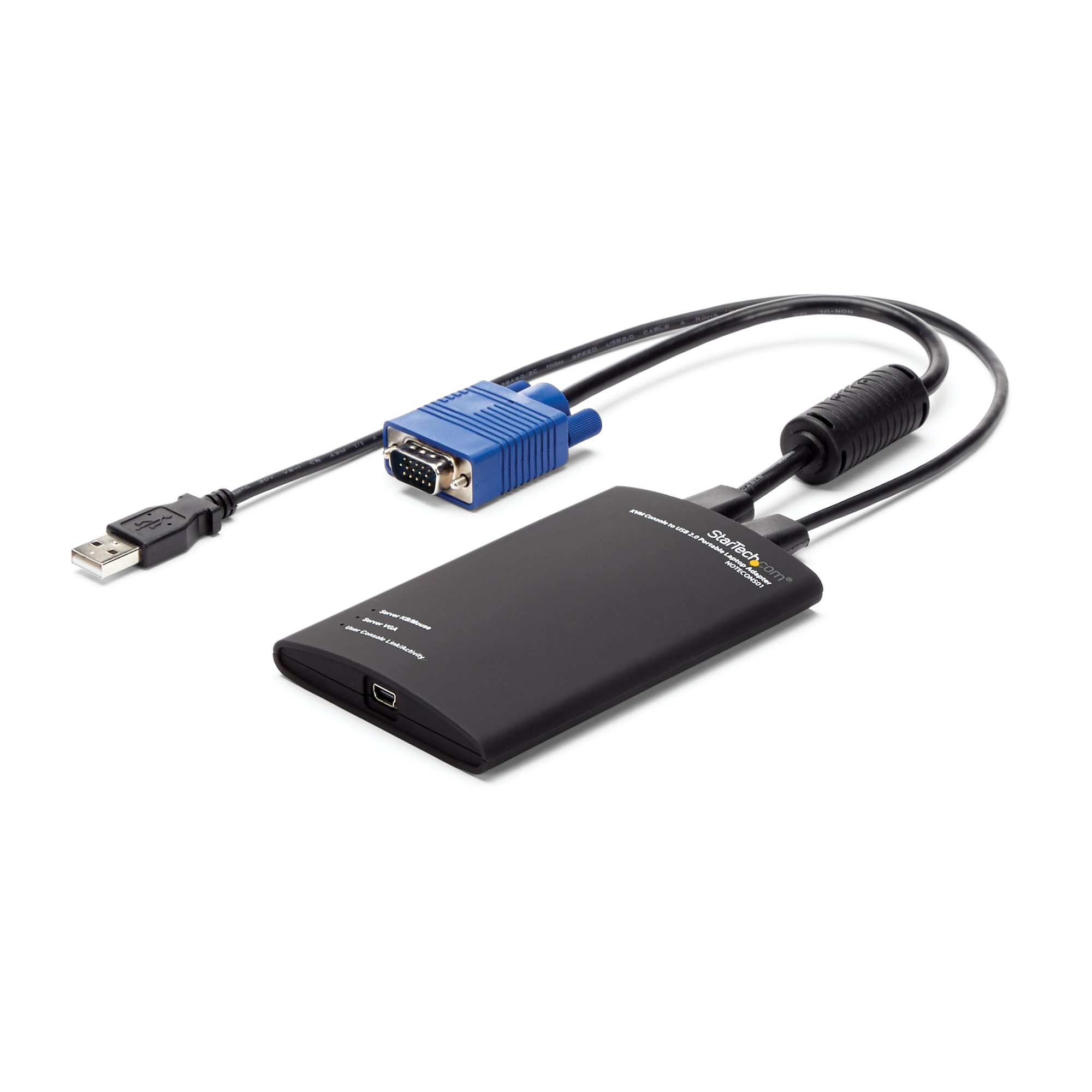 【NOTECONS01】KVM TO USB LAPTOP CRASH CART