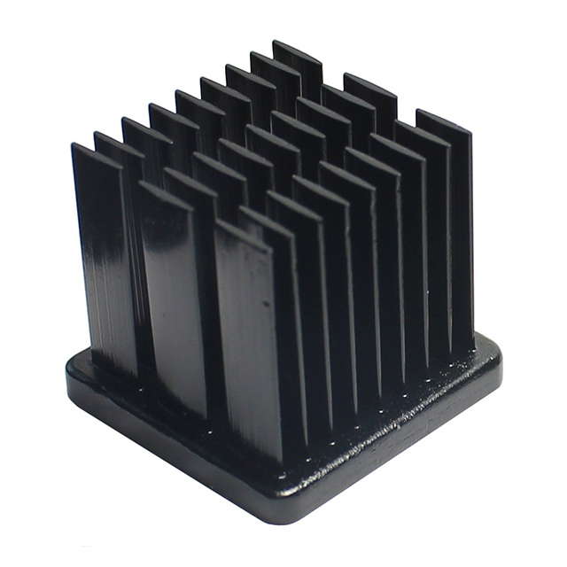 【AER25-25-12CB/A01】HEATSINK FORGED BLK ANO TOP MNT