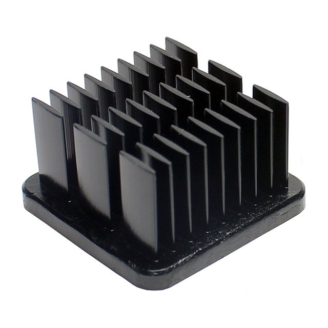 【AER27-27-12CB/A01】HEATSINK FORGED BLK ANO TOP MNT