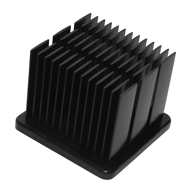 【AER38-38-33CB/A01】HEATSINK FORGED BLK ANO TOP MNT