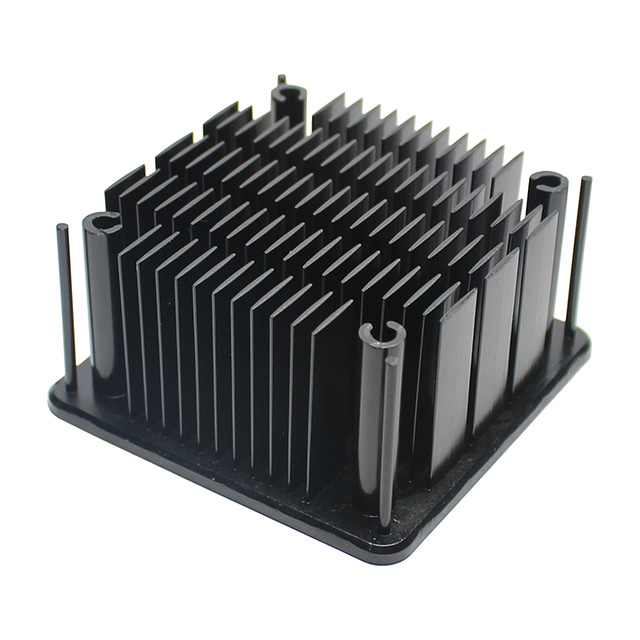 【AER55-55-18CB/A01】HEATSINK FORGED BLK ANO TOP MNT