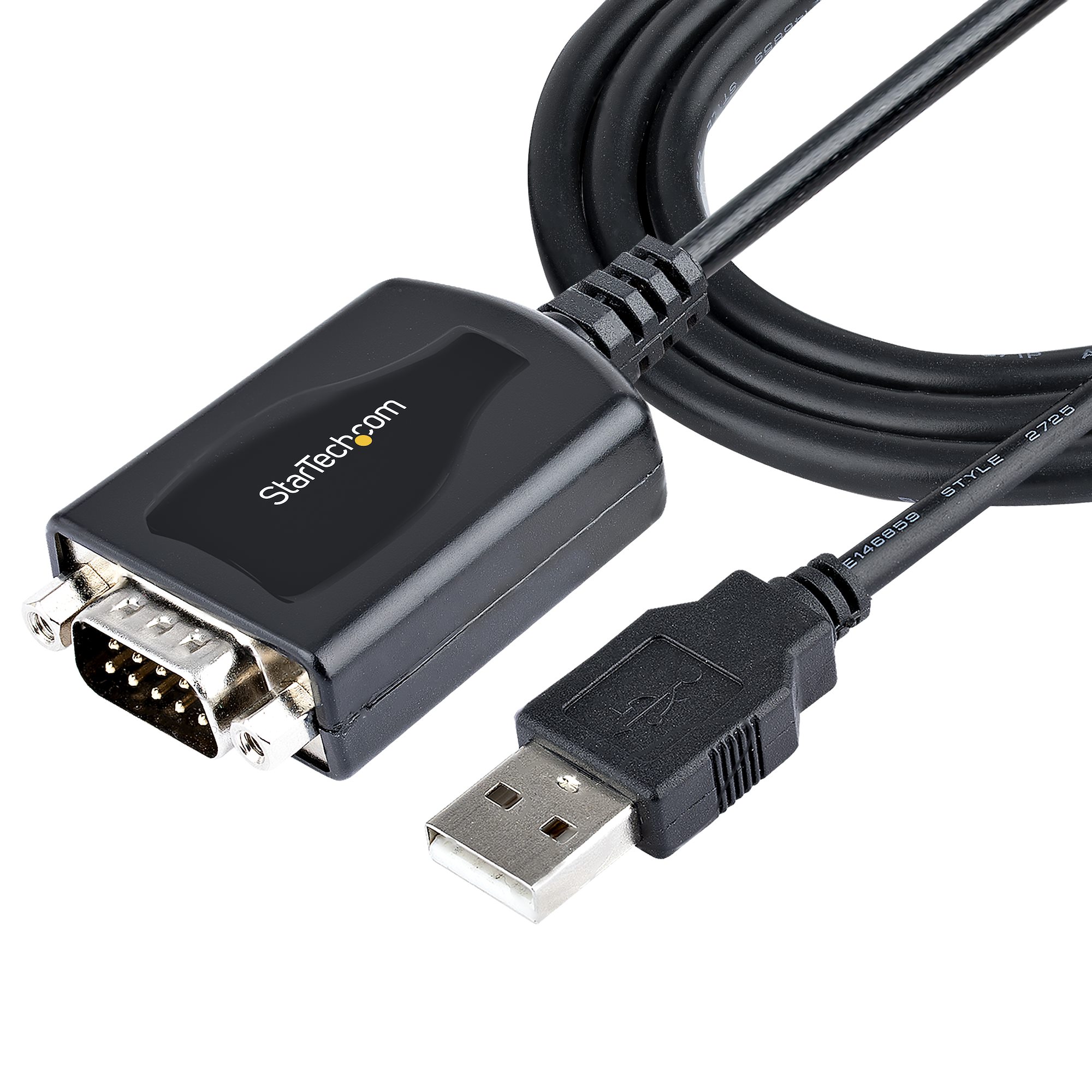 【1P3FPC-USB-SERIAL】3FT USB TO SERIAL CABLE, USB TO