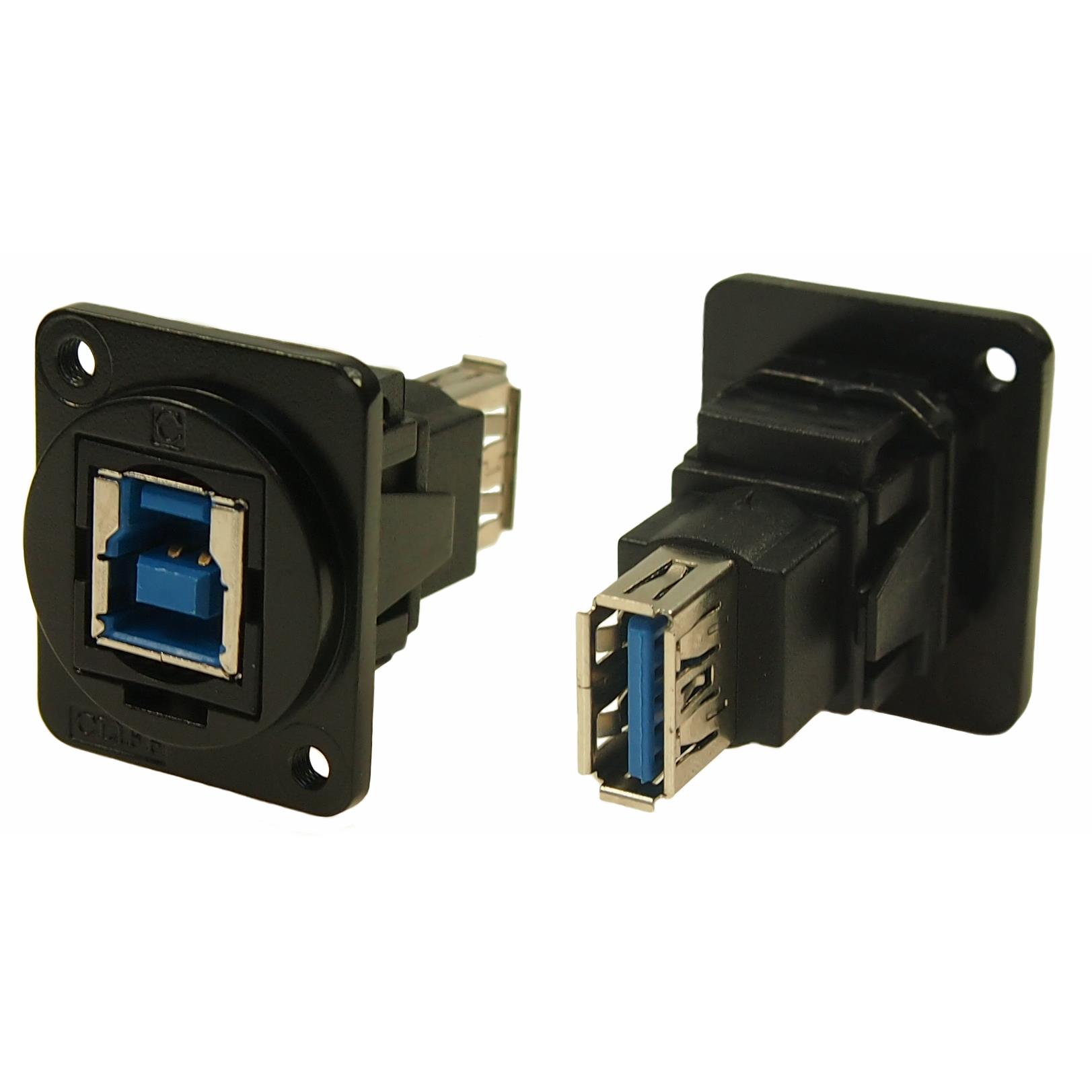 【CP30206NM3B】FT BLACK METAL USB 3.0 B-A M3
