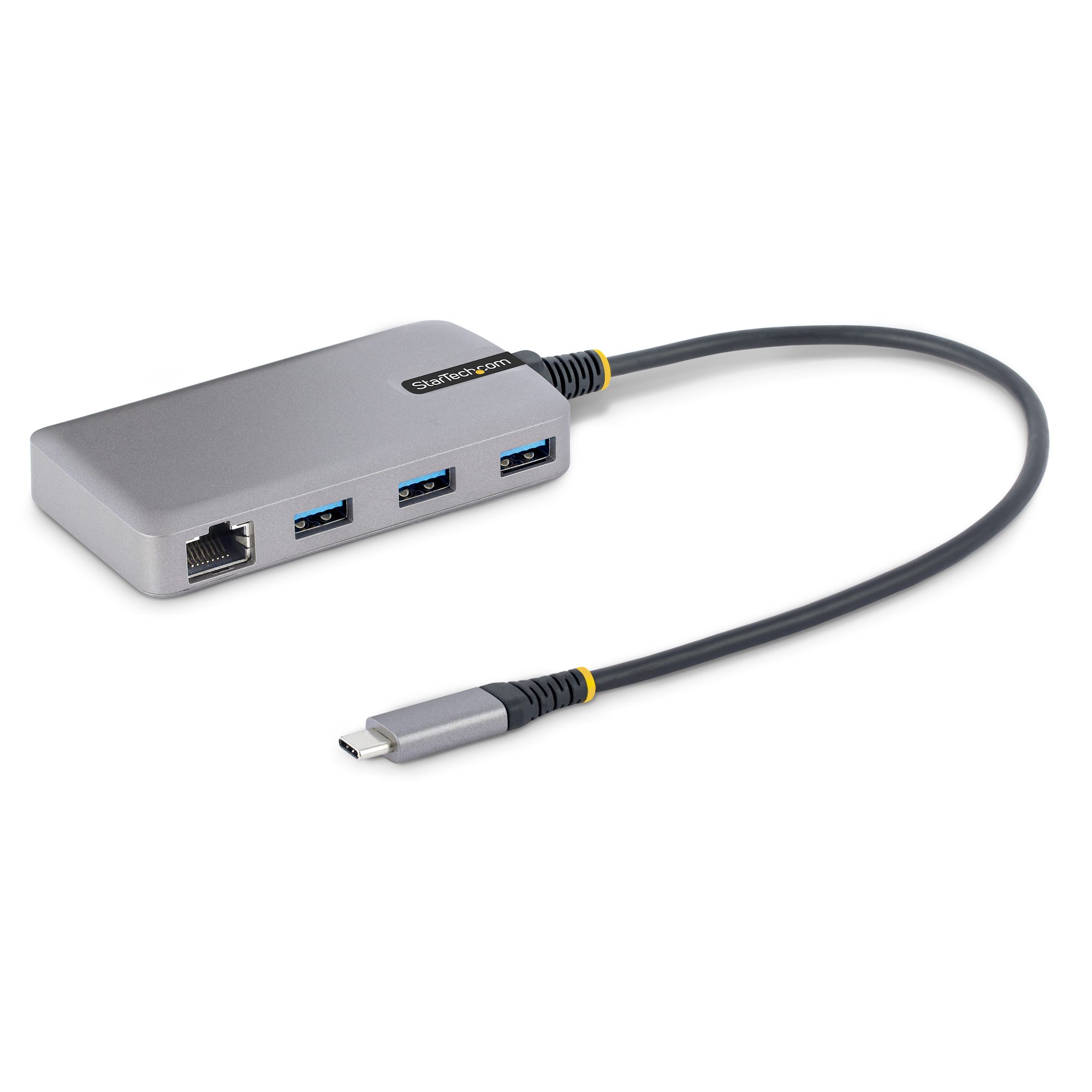 【5G3AGBB-USB-C-HUB】3-PORT USB-C HUB WITH ETHERNET,
