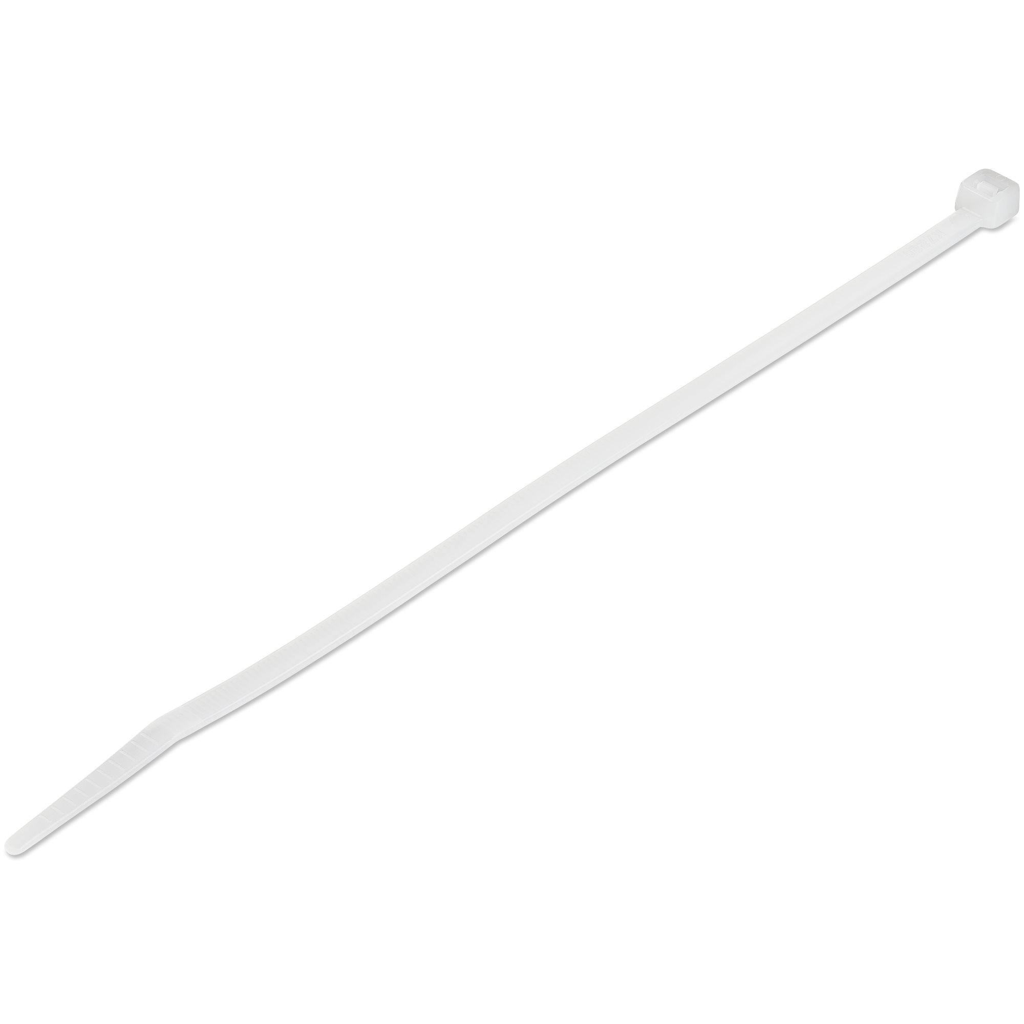 【CBMZT8NK】1000 PACK 8" WHITE CABLE TIES