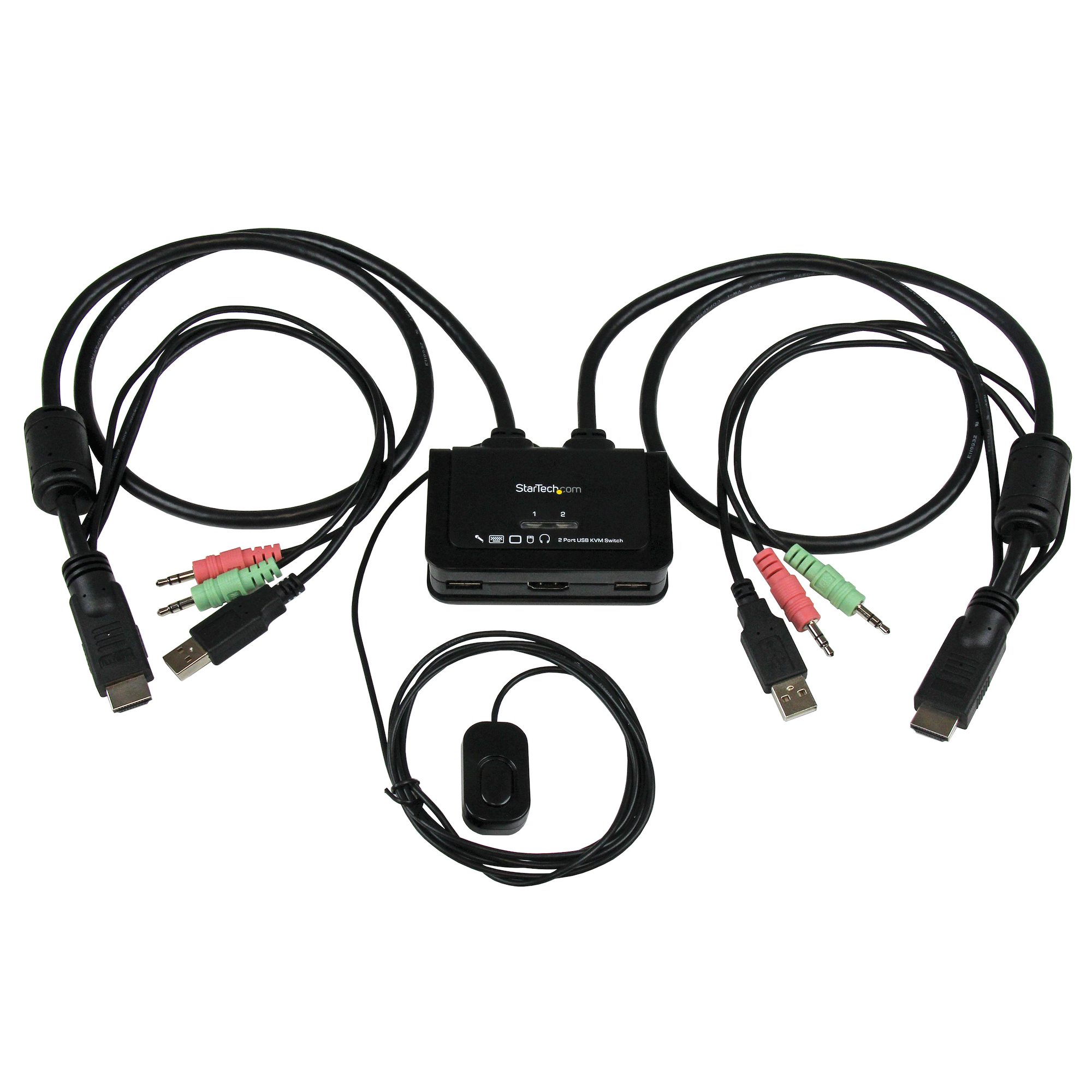 【SV211HDUA】2 PORT USB HDMI CABLE KVM SWITCH