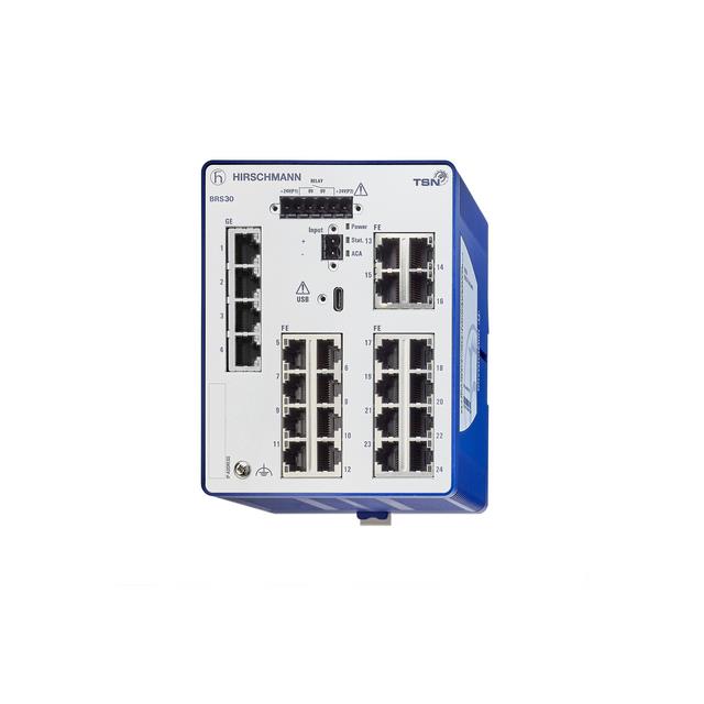 【BRS30-24TX】MANAGED INDUSTRIAL SWITCH
