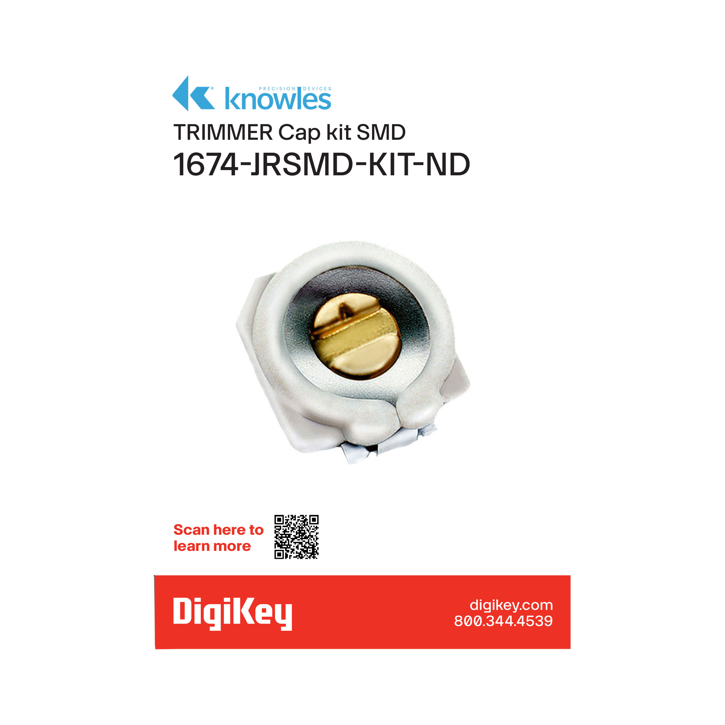【JRSMD】TRIMMER Cap kit SMD