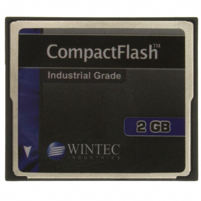 【W7CF002G1XA-H20PB-002.01】MEMORY CARD COMPACTFLASH 2GB SLC