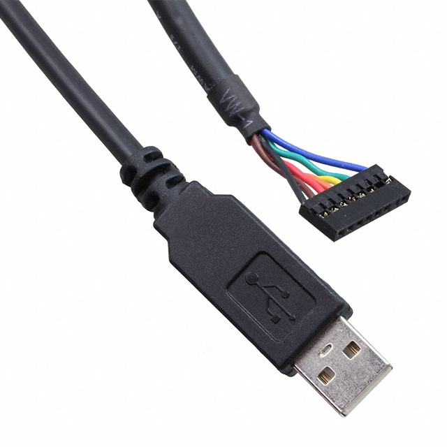 【TTL-234X-3V3-2MM】CABLE USB TO UART 3.3V 2MM CONN