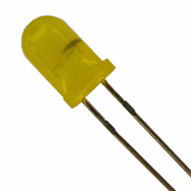 【XBUY53D】LED YELLOW DIFFUSED T-1 3/4 T/H