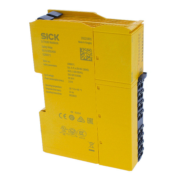 【RLY3-OSSD400】SAFETY RELAY 24VDC 12A 12MS