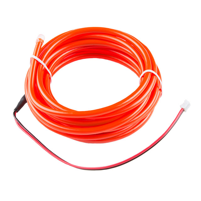 【COM-14703】BENDABLE EL WIRE RED 3M