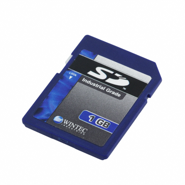 【W7SD001G1XA-H60PB-002.02】MEMORY CARD SD 1GB SLC
