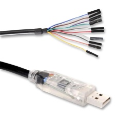 【C232HM-EDHSL-0】CABLE USB/MPSSE 0.45A/5V O/P 50CM