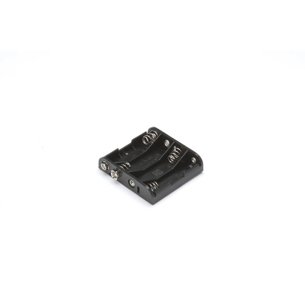 【SN3-4S】電池ケース 単3×4本 SN-S型 スナップ端子付