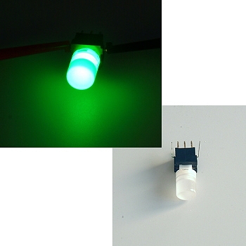 【PB61303AL6】照光スイッチ オルタネイト 緑