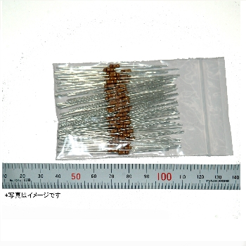 【RD25J1.2ｵｰﾑB】(100本入)1/4W炭素皮膜抵抗 1.2Ω 茶赤金金