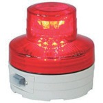 【NU-BR】電池式LED回転灯ニコUFO 夜間自動点灯タイプ 赤