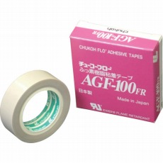 【AGF100FR-13X19】フッ素樹脂(テフロンPTFE製)粘着テープ AGF100FR 0.13t×19w×10m
