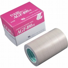 【AGF100FR-18X100】フッ素樹脂(テフロンPTFE製)粘着テープ AGF100FR 0.18t×100w×10m