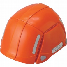 【NO100-OR】防災用折りたたみヘルメット BLOOM オレンジ