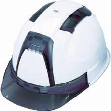 【NO.390F-OTSS-W】TOYO 通気孔付きヘルメット(白)