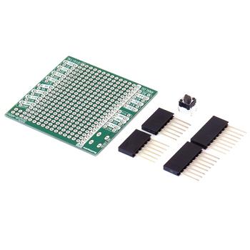 【UB-ARD03-P】Arduino用ユニバーサル基板 ショートサイズ 接続コネクタ付属
