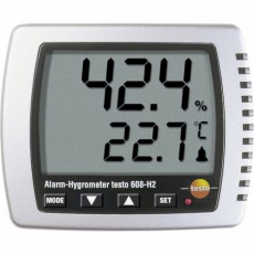 【TESTO608-H2】卓上式温湿度計(LEDアラーム付)