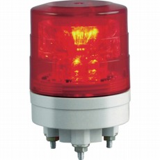 【VL04S-024NR】ニコスリム VL04S型 LED回転灯 45パイ 赤