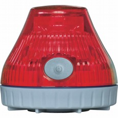 【VL08B-003DR】ニコPOT VL08B型 LED回転灯 80パイ 赤