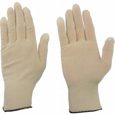 【MX385-L】快適インナー手袋(ショート)/Lサイズ (10双入)