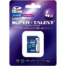 【ST04SDC10】SDHCカード 4GB