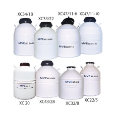 【2-5895-05】液体窒素保存容器XC34/18