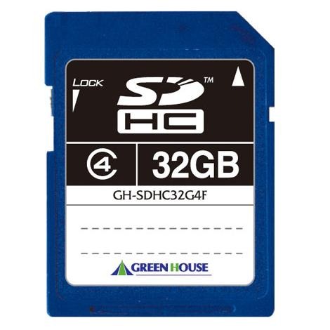 【GHSDHC32G4F】SDHCカード class4 32GB