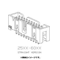 【N2510-6002RB】ロープロファイルピンヘッダー(2.54mm)(10ピン)