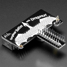 【3695】DragonTail micro:bit用エッジコネクタピッチ変換基板