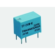 【SY-24W-K】リレー 24V dc 1c接点 基板実装タイプ