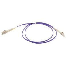 【536-6709】LC-LC patchlead OM3 Duplex Purple 1m